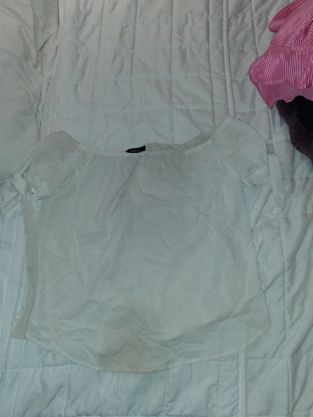 Women's Off-Shoulder White Blouse